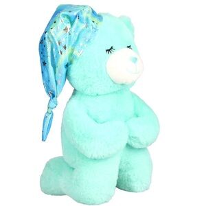 Green Prayer Bear, Bedtime Prayer Bear, Now I Lay Me Down To Sleep Prayer Bear